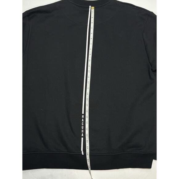 Haculla Crewneck Sweatshirt Mens Size 2XL Embroidered Black EUC - Picture 9 of 9